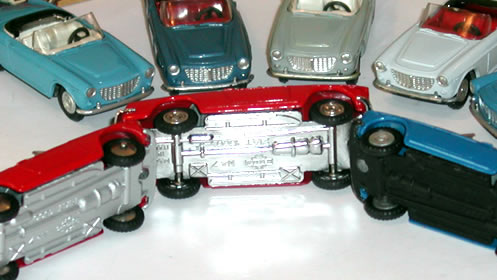 ミニカー MERCURY Art.7 FIAT 1500 SPIDER ミニカー MERCURY Art.7